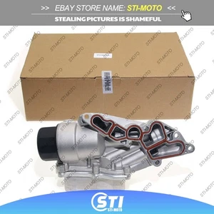 OEM MAHLE Upgraded Oil Filter Housing w/ Oil Cooler For Mercedes M272 C280 ML350 - Picture 1 of 6