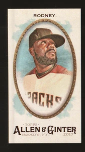 Topps Allen & Ginter Mini #309 2017 Fernando Rodney Arizona Diamondbacks 17-970 - Imagen 1 de 2