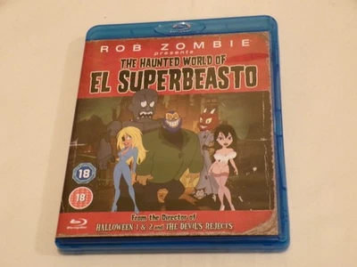 The Haunted World of El Superbeasto – Region Free Blu Ray Rare UK Release – Used - Image 1 of 4
