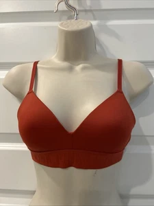 NEU Victoria’s Secret Pink BH 32A leicht gefüttert überall tragbar kabellos ROT - Bild 1 von 10