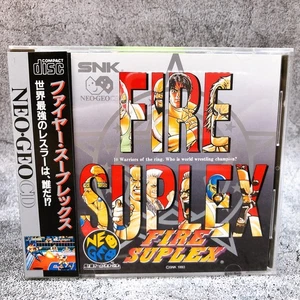 Neo Geo CD Fire Suplex SNK Fighting Game Japan in Stock - Picture 1 of 13