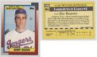 1989-90 Topps Major League Debut 1989 Box Set Kenny Rogers #105 Rookie Rc