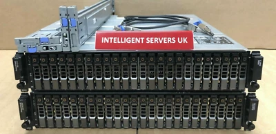 Dell PowerVault MD3620F 57.6TB 10K 2x 8GB FC Controller SAN Configuration - Image 1 of 3