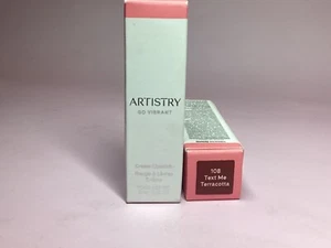 Artistry Go Vibrant Cream Lipstick In Shade 108 Text Me Terracotta 3.8g - Picture 1 of 5