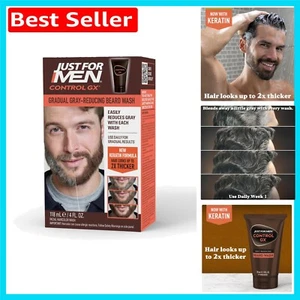 Control GX - Gradually Reduces Gray Hair, Unscented Gel Shampoo, 8 Oz Total - Picture 1 of 9