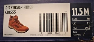 Rockport C1855 Dickinson Hiking Boot Tan 11.5D NIB - Picture 1 of 6