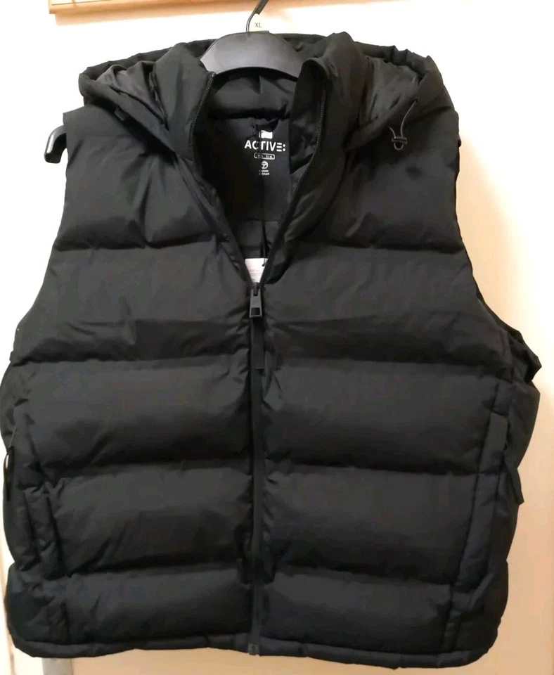 Ladies Gilet Active Heatseal Black Hoodies Water Resistant XL UK20-22/EU48-50  - Image 1 of 4