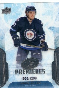  2016-17 Upper Deck Ice #104 Chase De Leo RC 1005/1299