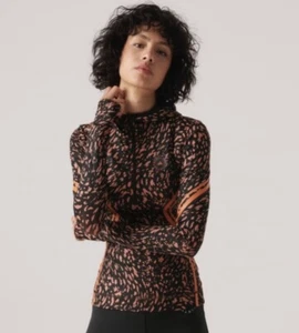 Adidas aSMC Stella McCartney Long Sleeve Printed Top Sz XS (HS4255) NWT - Picture 1 of 11