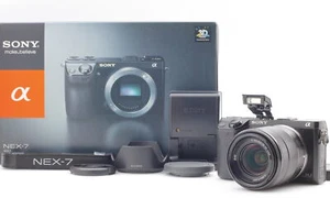 ⏯️ *Limitiertes Objektiv, 2469 Auslösungen & mehrsprachig* Sony Alpha NEX-7 Spiegellose Kamera - Bild 1 von 16