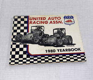Vintage 1980s United Auto Racing Assoc. Yearbook 1980 READ Missing 3 Pics