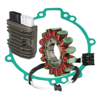 Estator + rectificador de voltaje + junta para Kawasaki Ninja ZX-10R 2006-2007/ZX1000D6F Foto 1 de 4