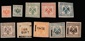 Albania  Mint Issue 1920-1922 - Picture 1 of 2