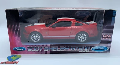 Welly Shelby GT500, modello in scala 1:24 - 1:25, (1776), vintage - Immagine 1 di 4