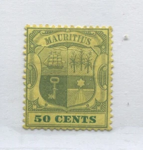 Mauritius 1895 50 cents mint o.g. hinged - Picture 1 of 1