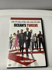 Ocean's Twelve DVD / George Clooney Brad Pitt - Picture 1 of 3