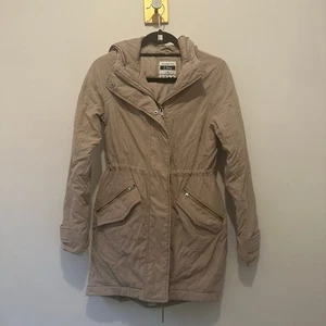 Abercrombie & Fitch A&F Ultra Hooded 3 In 1 Multi Wear Parka Light Tan XXS - Picture 1 of 9