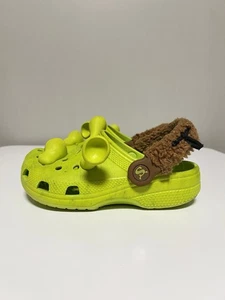 Zoccolo classico Crocs Dreamworks scarpa shrek verde lime 209378-3TX taglia bambini J1 - Foto 1 di 10