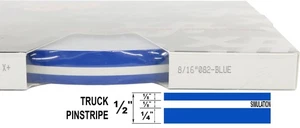 Rollo a rayas 8/16" con descuento - 082 - azul - Imagen 1 de 3