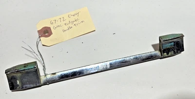 67-72 CHEVY CHEVROLET PICKUP C10 PUERTA TRASERA PORTÓN TRASERO MOLDURA MANIJA BISEL CROMO OEM Foto 1 de 2