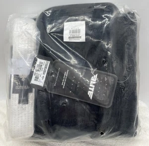 Elite Sports Bjj Gi A4 Brazilian Jiu Jitsu Gi Black Suit / white Belt ET2600 New - Picture 1 of 8