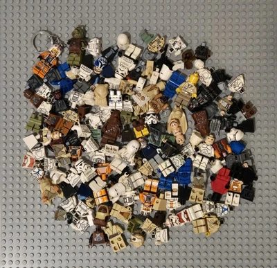 LEGO Star Wars Minifiguras, Lote de Piezas 9oz - Clones Stormtroopers Sith Rebels Foto 1 de 4