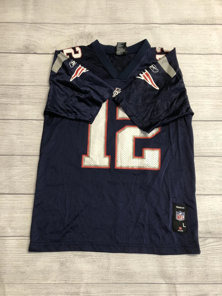 New England Patriots Tom Brady シャツ 12 Camiseta Homens 2023nfl New England Patriots 12 Tom Brady Blue