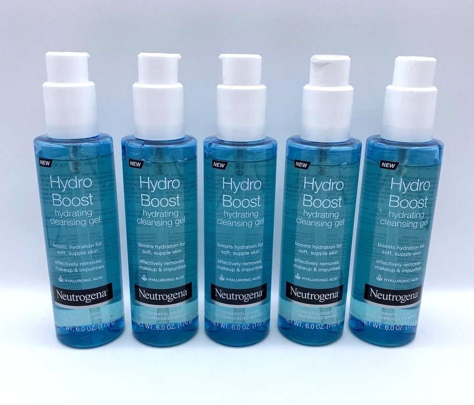 Neutrogena Hydro Boost Hydrating Hyaluronic Acid Cleansing Gel 6 oz ( )
