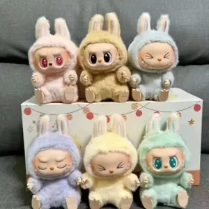 2024 Labubu The Monsters Vinyl Face Series Blind Box Peluche Bambola Hot Figure Giocattolo - Foto 1 di 4