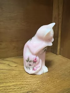 Rosalee Fenton gatto toelettatura dipinto e firmato a mano - Foto 1 di 5