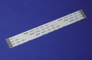 FFC A 24 pin 0,5 pitch 10 cm cavo a nastro cavo flessibile piatto cavo a nastro cavo piatto AWM - Foto 1 di 3