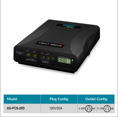 ESP XG-PCS-20D Next Gen Surge protector 120v 20a,Line Conditioner XGPCS20D 20amp - Image 1 of 4