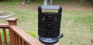 Torre vertical AUYOU para ahorro de espacio 7 tomas de corriente con 4 tomas USB - Imagen 1 de 10