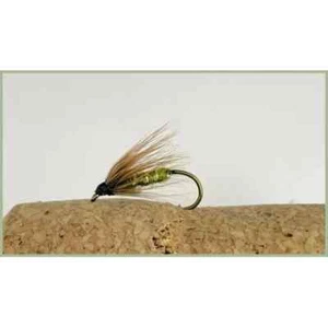 Greenwell Glory, Wet Trout Flies, 6 Pack Hackled, Choice of Sizes, Fishing Flies - Picture 1 of 1