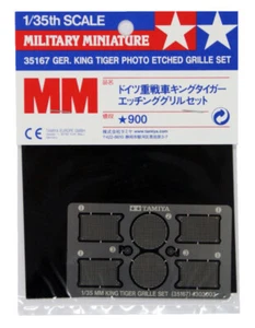 Rejilla Grabada Tamiya 1/35 King Tiger -35167 Kit Modelo Militar - Imagen 1 de 1