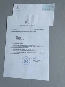 ANTUN ŠKVORCEVIC Bischof Požega in Kroatien signed Autogramm Konvolut - Bild 1 von 1