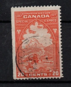 Canada 1927 20c Special Delivery E3b imperf right fine used WS28291 - Picture 1 of 1