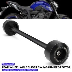 CNC Rear Wheel Axle Slider Swingarm Protector For YAMAHA MT-07 MT07 FZ-07 XSR700 - Picture 1 of 24