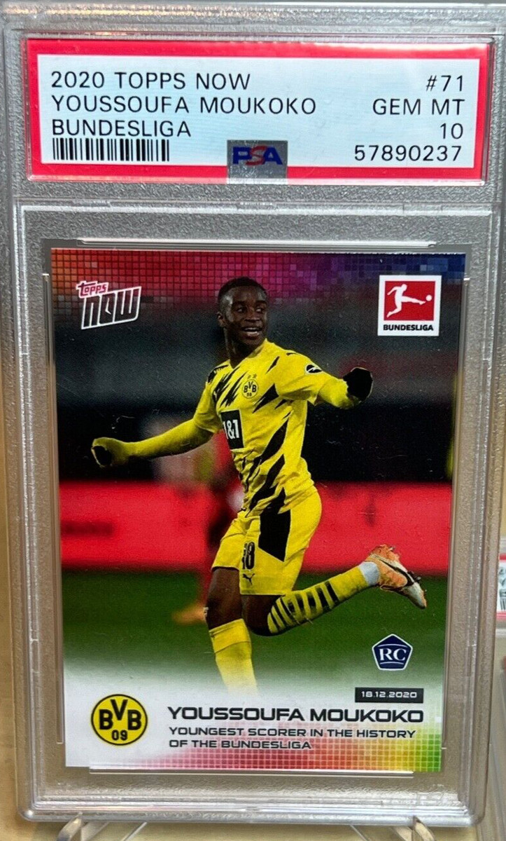 youssoufa moukoko ルーキーカード75枚限定1枚有り！ Youssoufa Moukoko EA FC 26 Ratings, Prices, and Cards - FUT.GG
