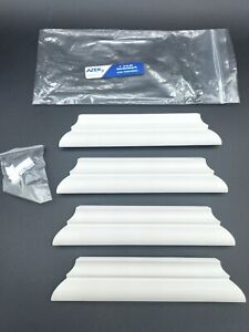 AZEK TimberTech 4" Post Bed Mouldling XL Trim Kit, ACW4"TRIMKITBEDXL, White