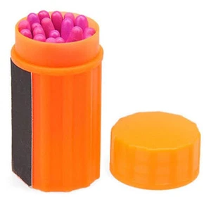 20 Pcs Emergency Survival Windproof Stormproof Matches Case Camping & Hiking - Picture 1 of 6