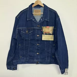 Vintage 1990er Levi's 506 Denimjacke, Deadstock neu mit Etikett, Größe 46 - Bild 1 von 2