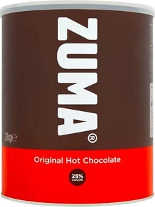 Zuma Hot Chocolate Vegan Friendly Smooth And Sweet Blend Rich Drink - Picture 1 of 18