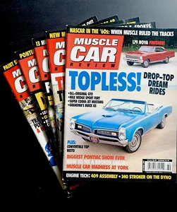 MUSCLE CAR REVIEW MAGAZINE SET OF 5 - Bild 1 von 6