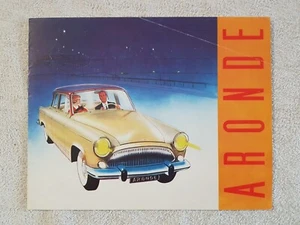 SIMCA ARONDE Elysée Montlhéry Monaco Ozean Stern Katalog Broschüre Prospekt - Bild 1 von 8