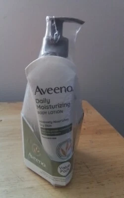Aveeno Daily Moisturizing Lotion - Fragrance Free - Bundle 14.5 fl oz and 2.5oz - Image 1 of 2