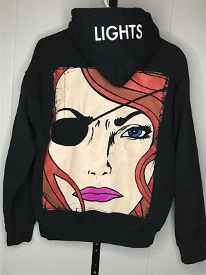 Lights Poxleitner Bokan Raro Exclusivo Pin Up Anime Logo Sudadera con Capucha Cremallera Talla MD Foto 1 de 4