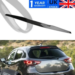 39'' For Mazda 2 Demio 3 6 Hatch Rear Trunk Wing Spoiler Roof Boot Lip GLOSS UK - Picture 1 of 10