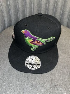 LIDS HD BALTIMORE ORIOLES 7 1/2 FITTED HAT MLB TOPPS CHROME COLLECTION COSMIC - Picture 1 of 10