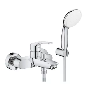 Grohe Eurosmart Tina de Baño Grifería Con Tempesta Cabeza Ducha Cromo 33302003 - Bild 1 von 3